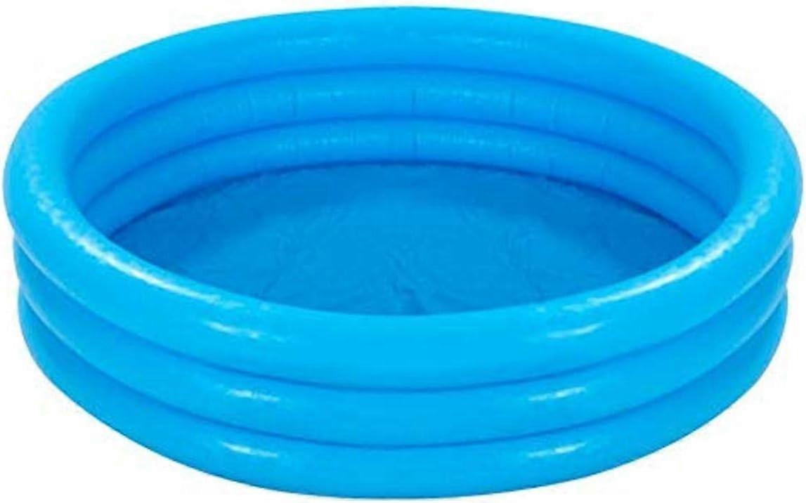 TTMA Intex 59416NP Crystal Blue Three Ring Inflatable Paddling Pool 1.14m x 25cm