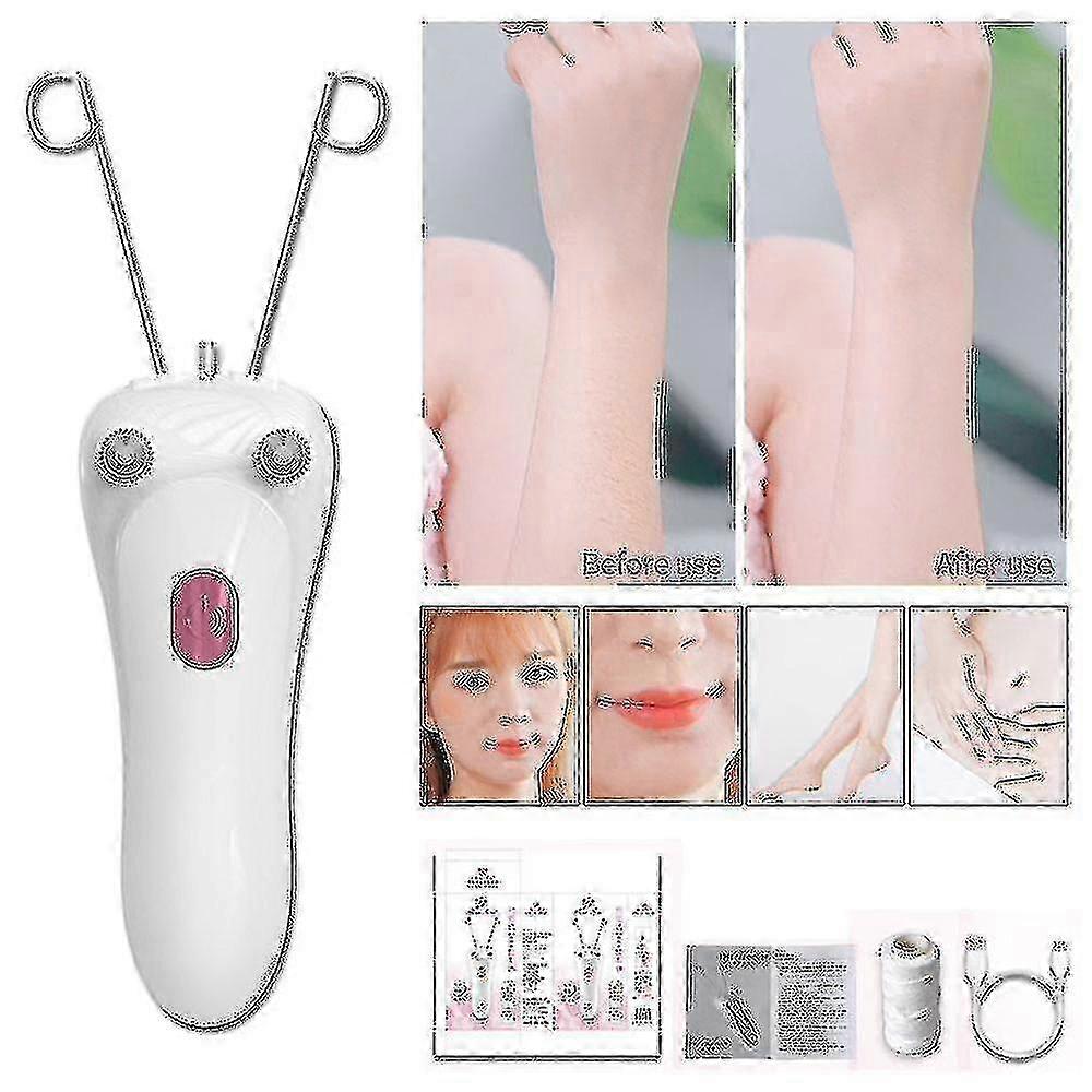 Épilateur électrique pour l’épilation du visage à usage en salon