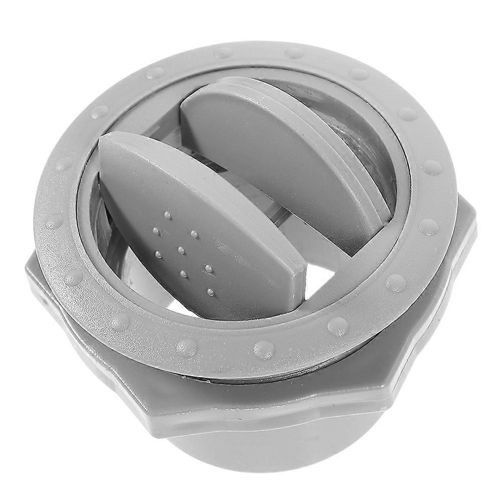 RV Round Vent Cover – Durable AC Outlet Accessory for RV Modification, Easy Installation, Aesthetic Design, Universal Fit, Improved Airflow