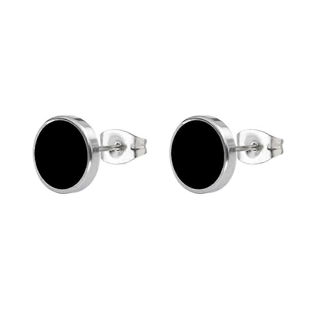 Here's a refined and professional product description based on your input:
**2pcs Stainless Steel Geometric Ear Piercing Earrings – Lightweight &