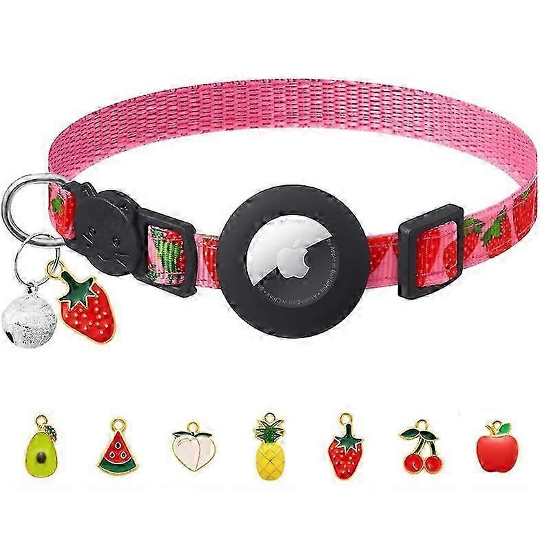 Cat Collar with Bells, Upgraded Safety Elastic Cat Collar with Cat Collar Holder, Anti-Lost Cat Coll