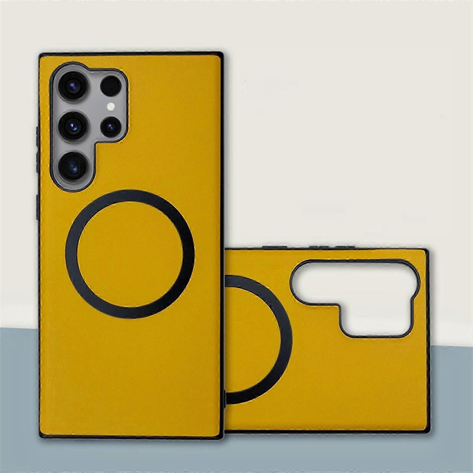 Magnetic for Samsung Galaxy S24 Case,Anti-Scratch Galaxy S24 Case Compatible with MagSafe