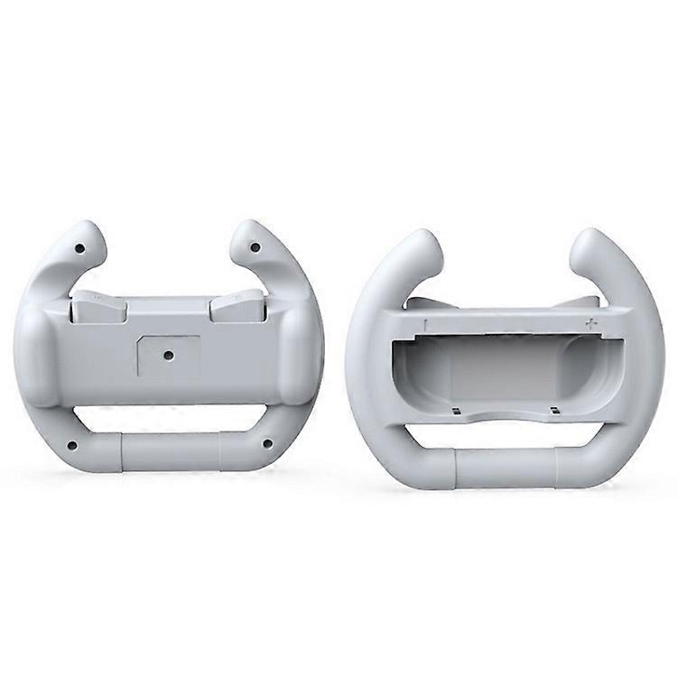 DOBE Left And Right Handle Steering Wheel For Switch OLED / Switch, Specification： White（2PCS/Pack）