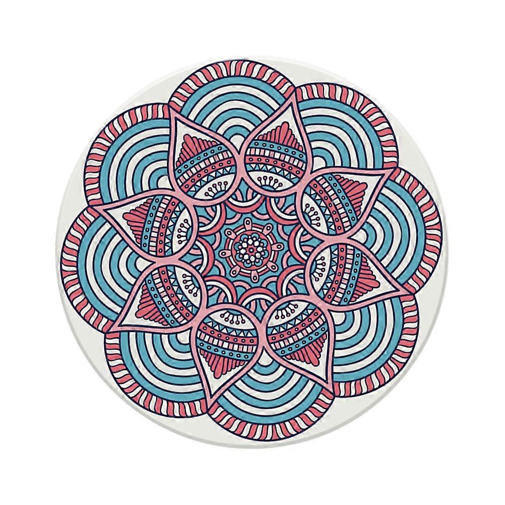 Cup Mat Cork Sticker General Users Restaurant Application 10.3x10.3cm 1Set