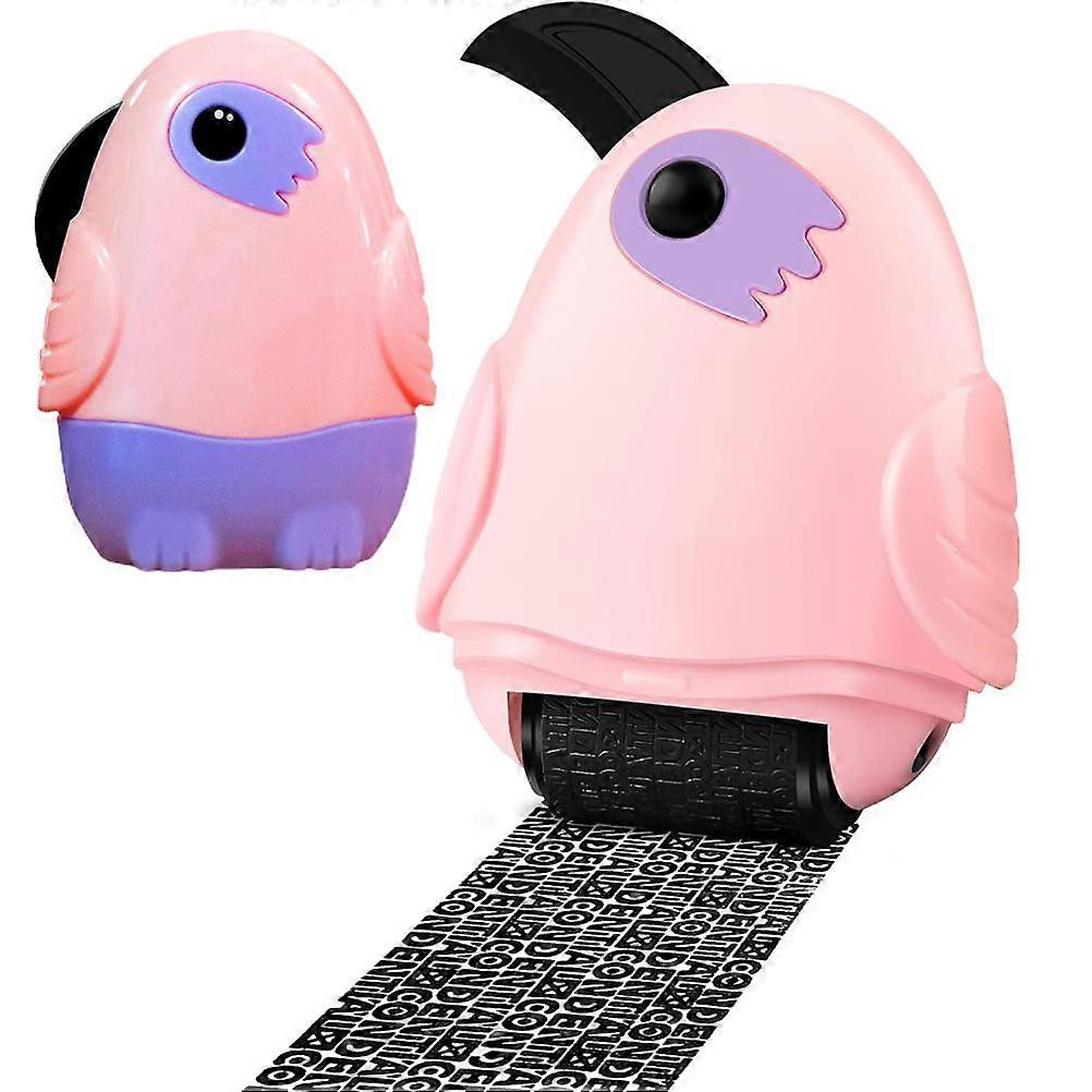 2 in 1 Identity Protection Roller Stamp with Retractable Box Opener Confidential Address Blocker Anti Theft Prevention Stamps