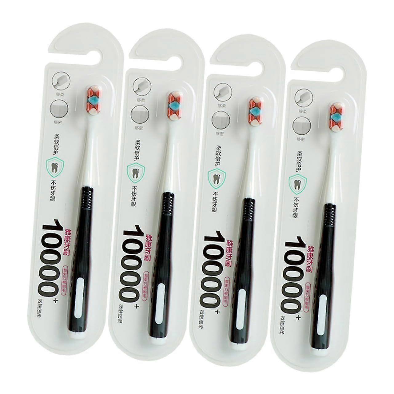 4 Pack Pregnancy Toothbrush Set with Soft Bristles for Sensitive Teeth and Gum Care for Expecting Mothers