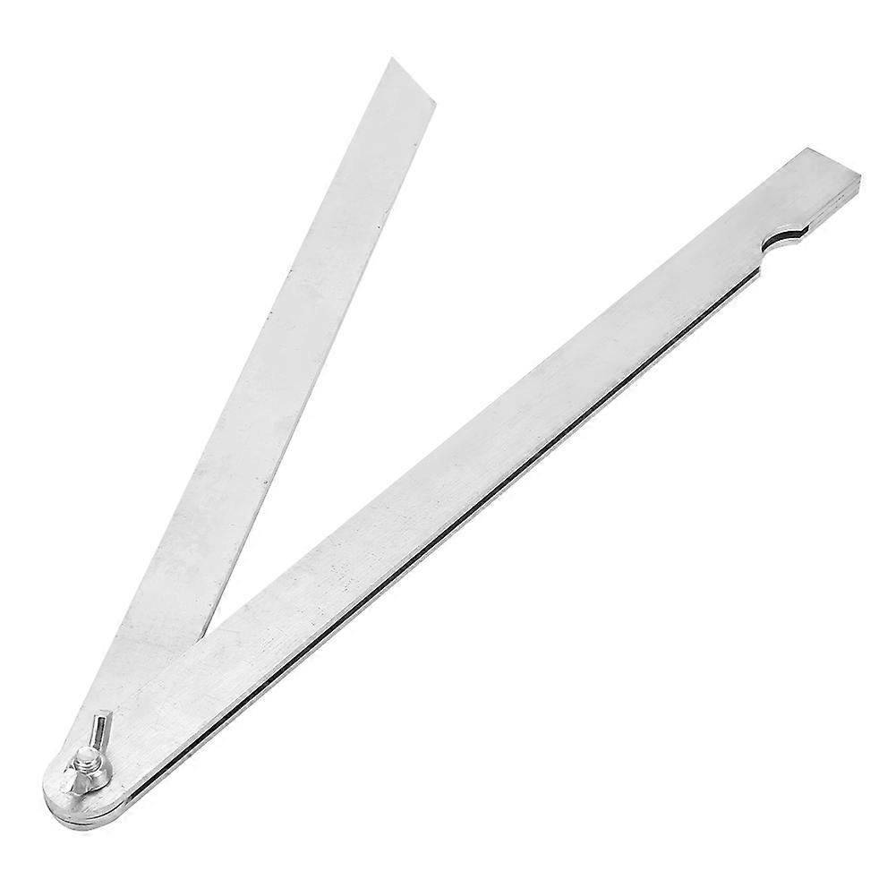 Woodworking Foldable Carbon Steel Angle Gauge Line Ruler Universal Angle Ruler (300mm)