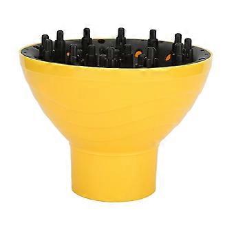 Hair Dryer Diffuser Professional Portable Home Salon Hair Diffuser Attachment for Curly Wavy HairYMMR)