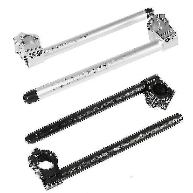 دراجة نارية المقود 22mm المقود كليب أون شوكة مقبض قضبان كليب أون لمقهى متسابق عالمي دراجة نارية 31 مم - 51 مم الألومنيوم الطريق السريع