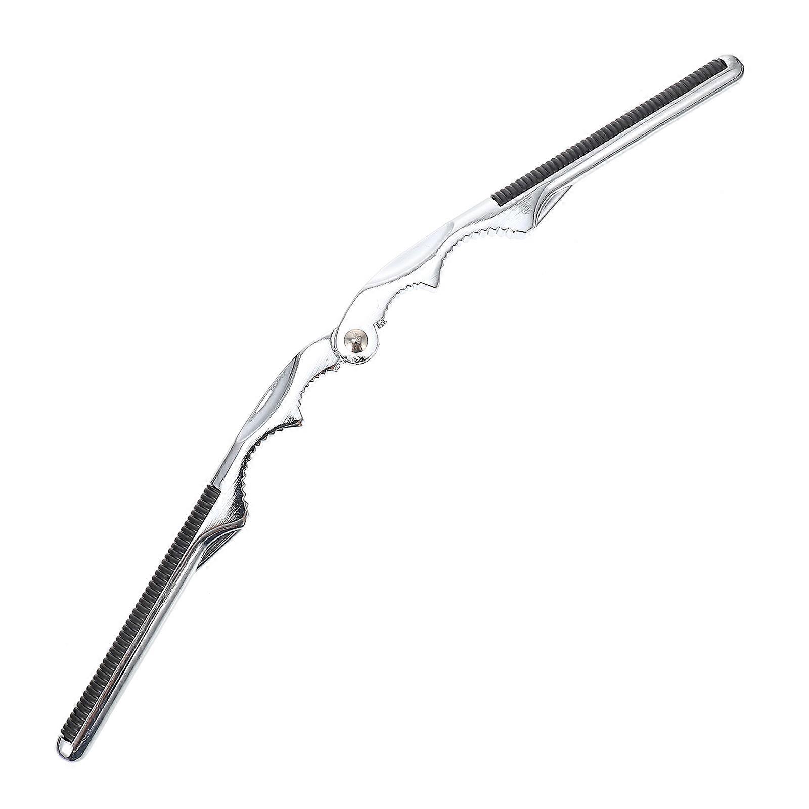 Walnut Shell Opener Plier Nutcracker Tool Household Item Silver 16.50X3.40X1.20CM Crab Opening Home Use 1Pack