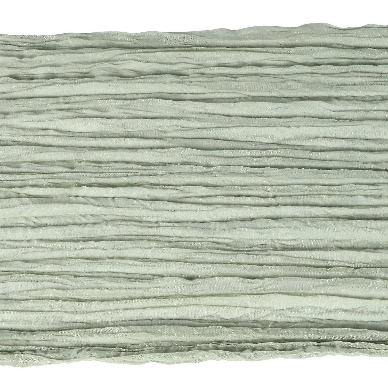 Decorative Tablecloth For Picnics And Dinners Rustic Style Green 300x90cm Polyester Table Cover 1Pcs