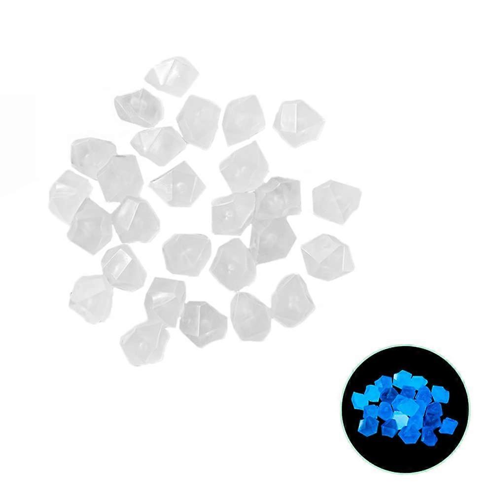 glowing stones, luminous in the dark, rhinestoneshaped fluorescent decorations for gardens and pathways