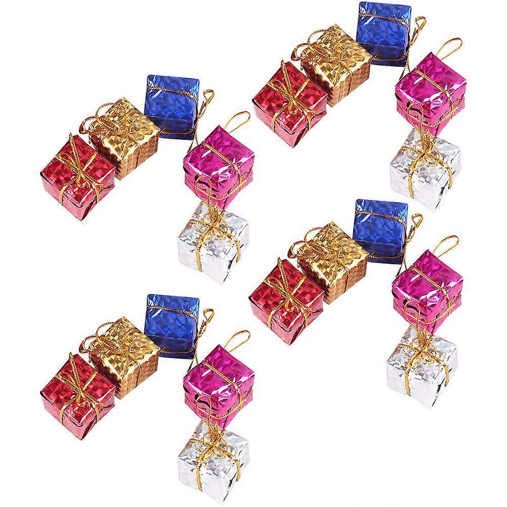 Party Bag Fillers Delicate present Bag Shape Ornaments Office Work Plastic 2.5x2.5x2.5cm Decorative 60Pcs