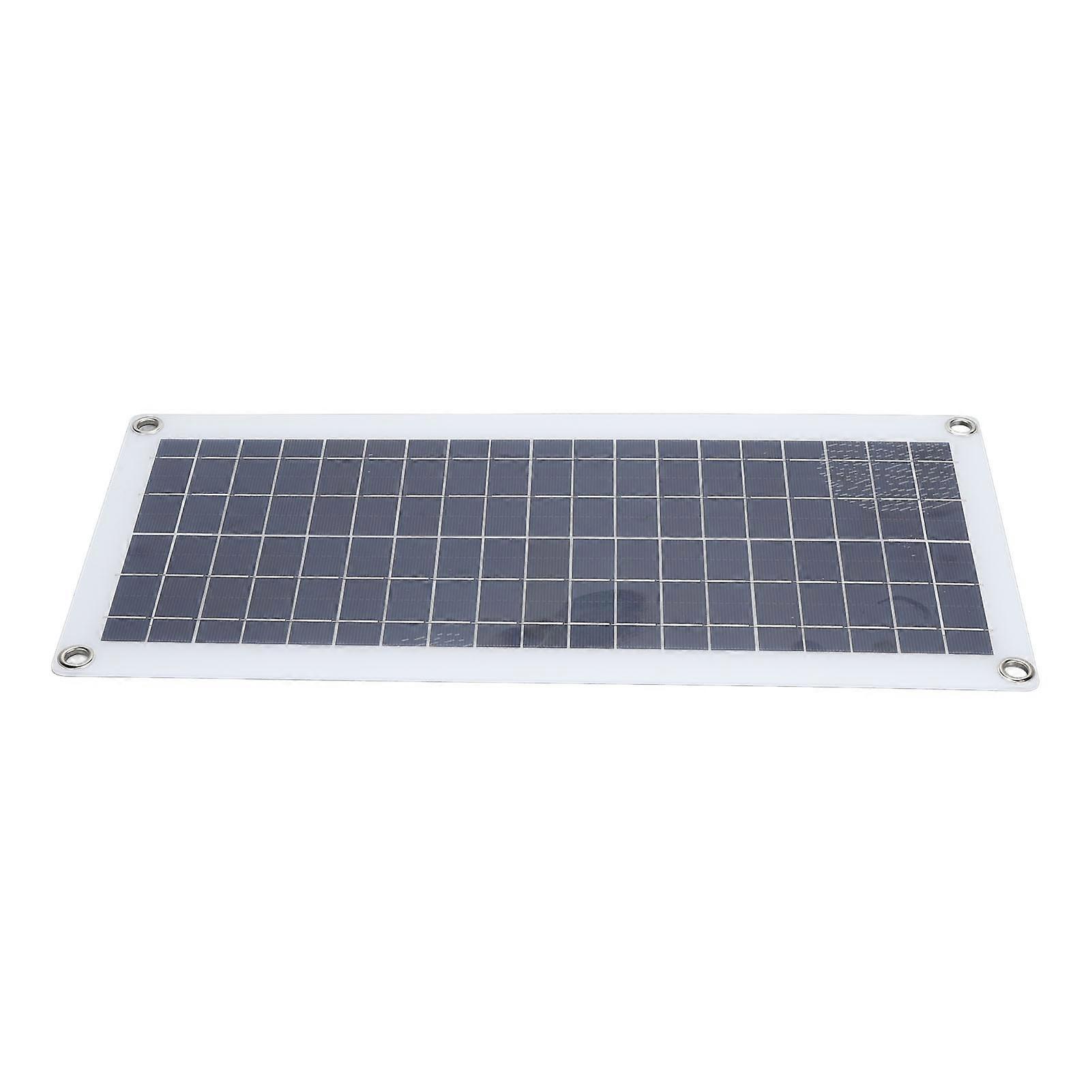 15W USB Solar Panel Kit - High Efficiency Polysilicon with 60A Controller for Devices