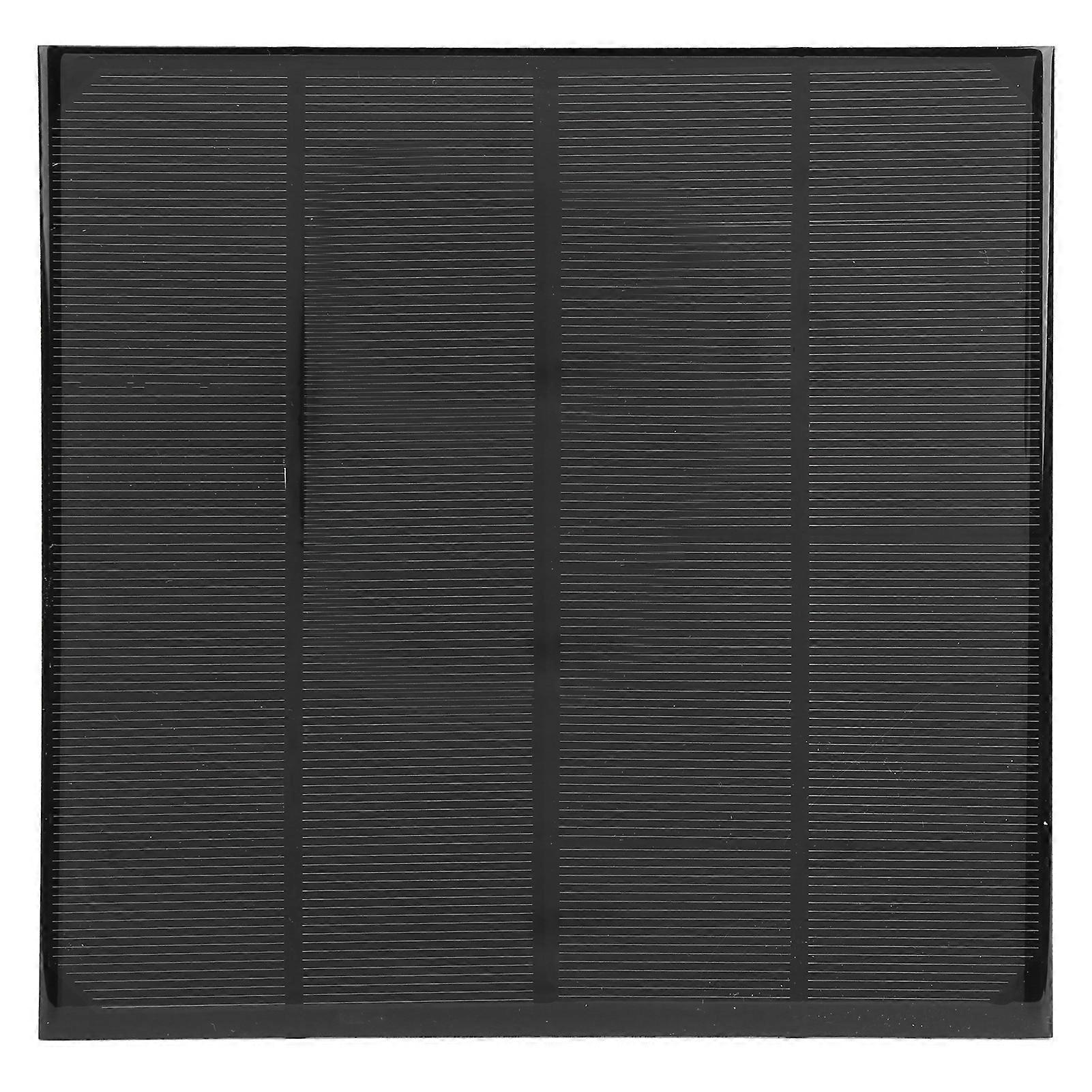 Solar Power Epoxy Module Board Polysilicon DC6V 4.5W Tool Supplies with 200cm Red Black Wire