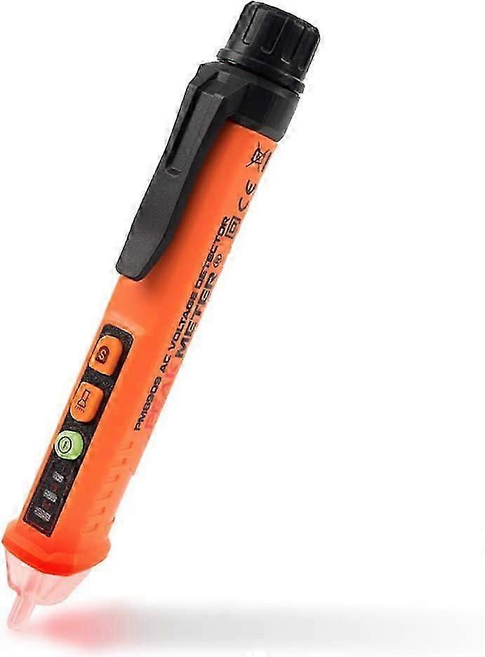 Non-Contact Electrical Voltage Tester,12-1000V AC Inductive Digital with LED Flashlight,Alarm Mode