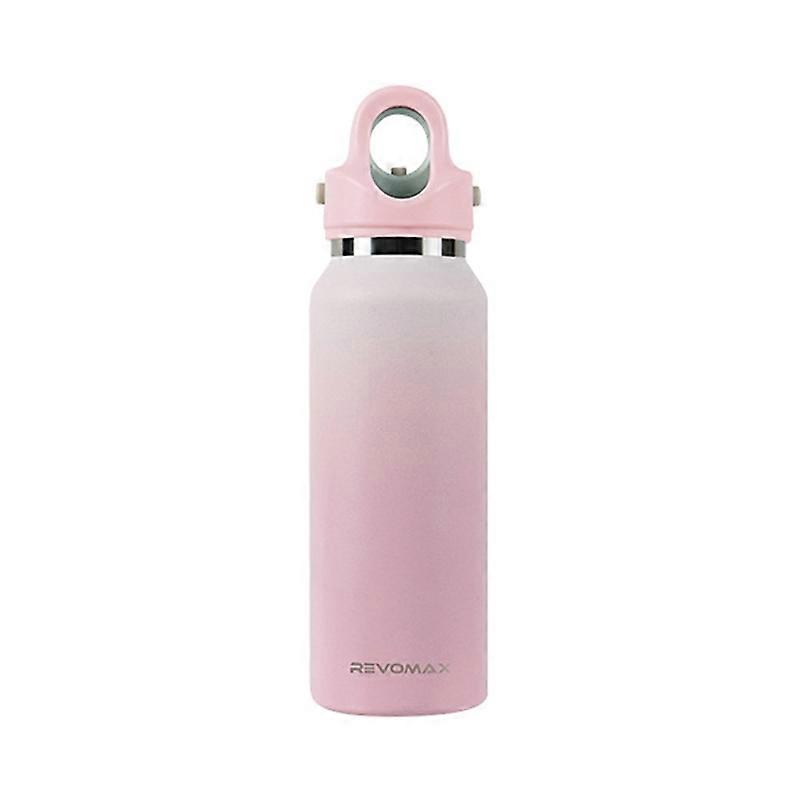 REVOMAX Vacuum Flask, Capacity： 365ml (Cherry Pink)