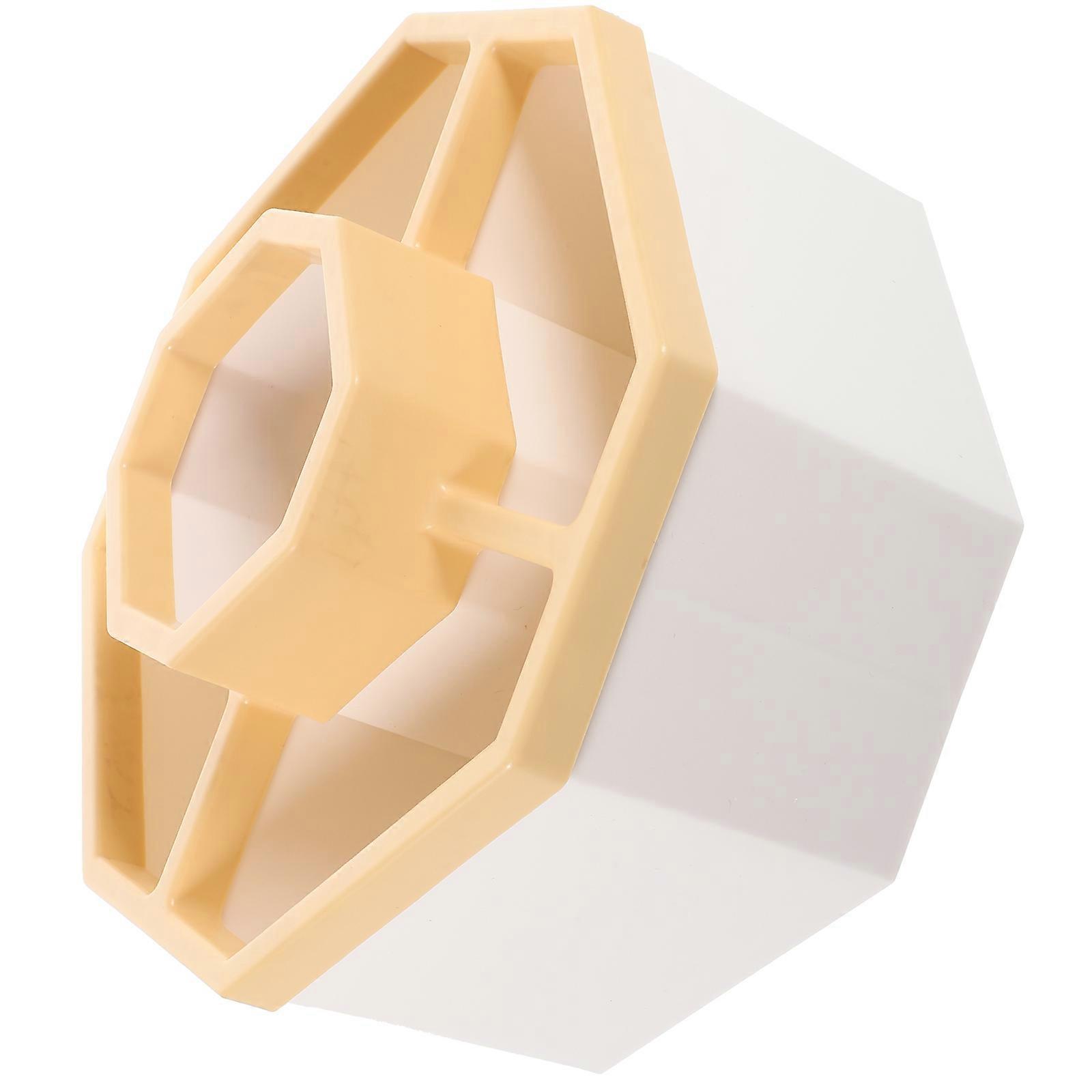 Work Desk Organizer Compartment Storage Box School Use Multi-layer Rotating Design 1Set
