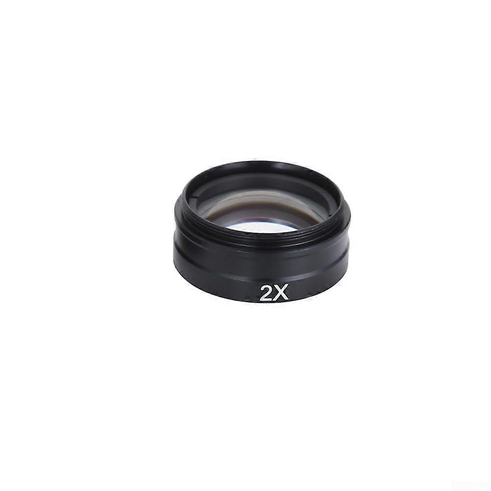 Improve your industrial microscope with a 0.3X to 2X Barlow auxiliary objective for video recording (2X).