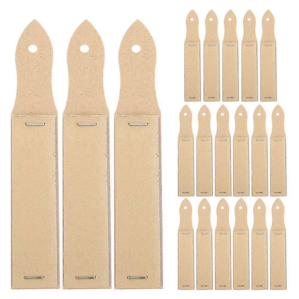 20 Pack Sketch Sandpaper Pointer with Ergonomic Handle for Artists, Drawing Tool for Colored Pencils, Handheld Pencil Sharpener for Classroom and