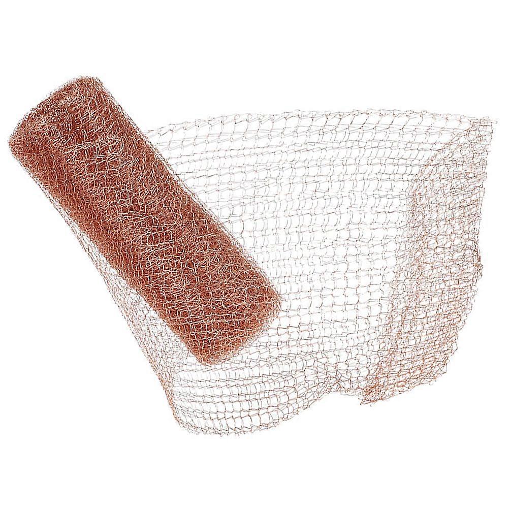 Copper Wire Mesh Roll for Rodent and Snail Deterrence – Easy Installation Garden Protection Screen for Plant Safety
