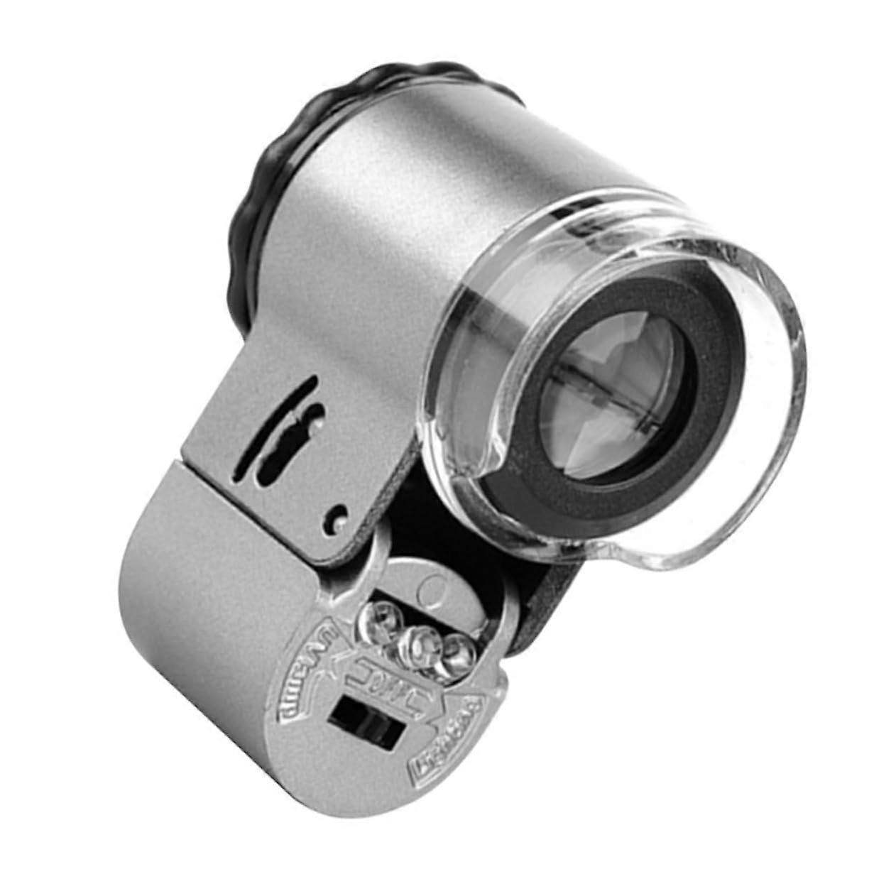 Microscope Jewelry and Currency Detector Magnifying Glass for Kids Educational Tool ABS Acrylic Design