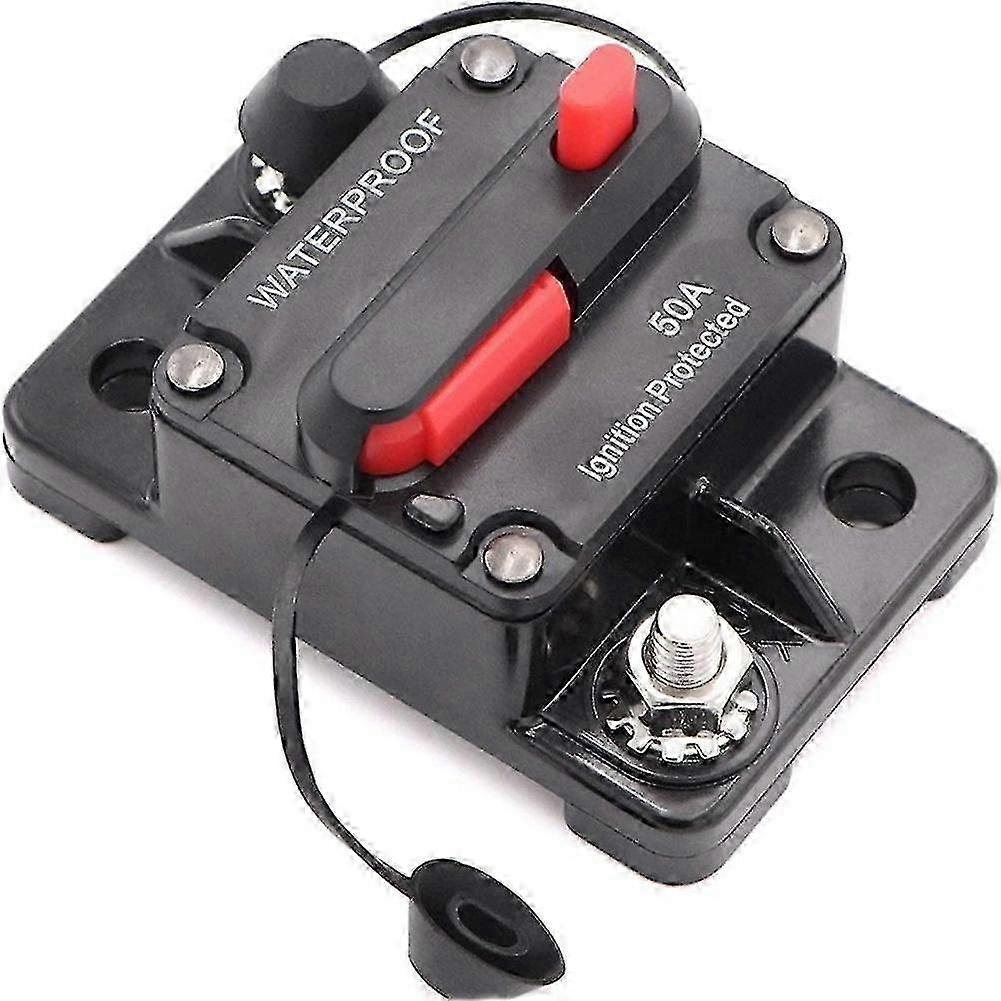 Auto reset DC circuit breaker for boat 40A-250A waterproof 12-48V