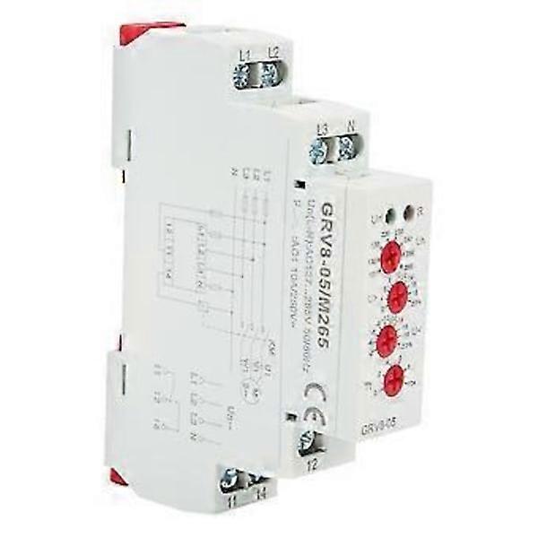 GRV8-05 3-phase voltage monitoring relay phase sequence phase failure protection M265