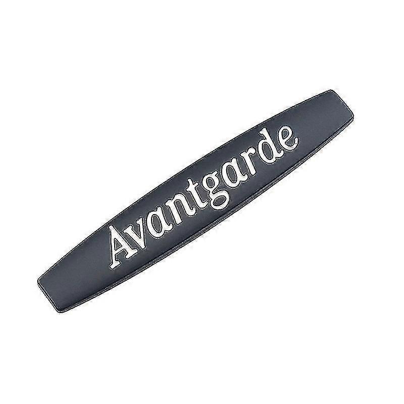 2pcs 3d σήμα φτερών αυτοκινήτων εμβλημάτων Avantgarde λογότυπων μετάλλων για τα εξαρτήματα αυτοκόλλητων ετικετών Mercedes Benz W205 W211 W212 W203 W204 Avantgarde