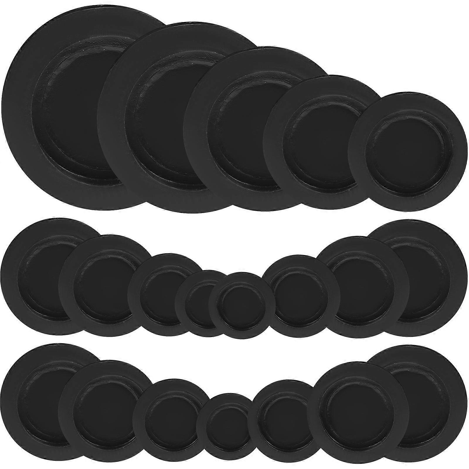 Round Piggy Bank Stoppers 20Pcs Rubber Stoppers Perfect For Containers And Saving Box Use Seal Containers