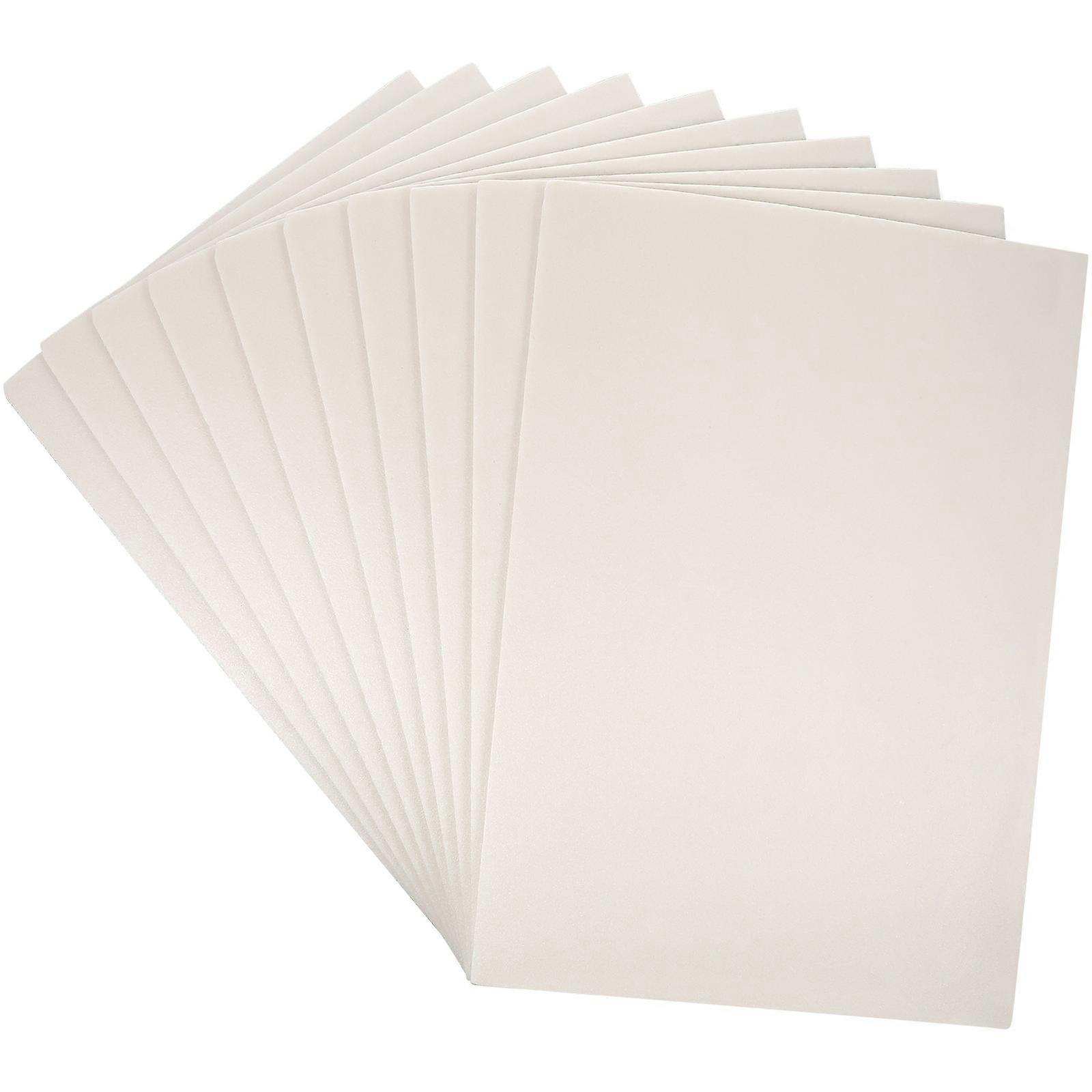 Beige Plastic Poster Board for DIY Crafts and Presentation Easy to Process 10 Pack 8K Size