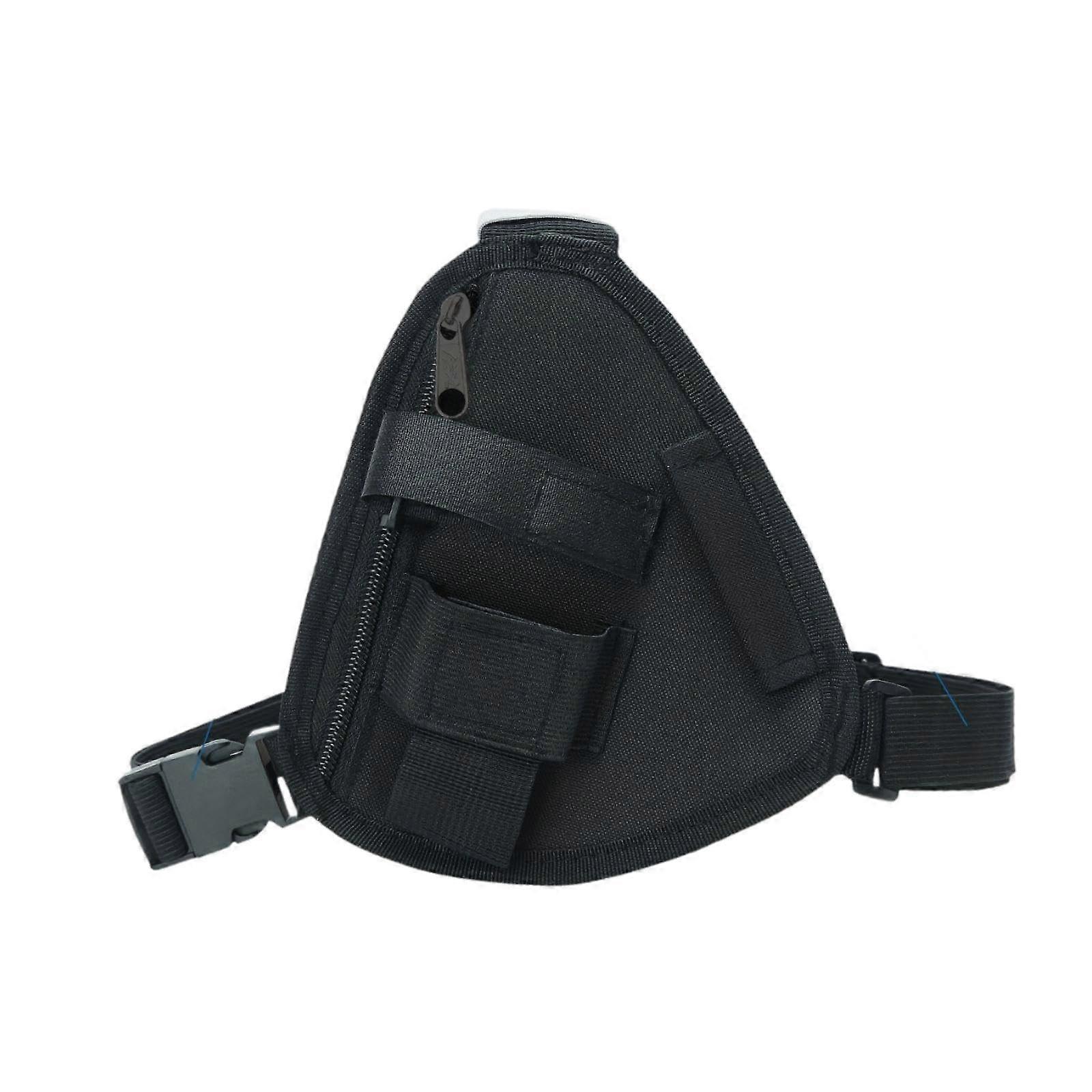 Radio Chest Harness Carry Bag for Two Way Radio Intercom, Durable Construction Pack for Climbing and Job Sites