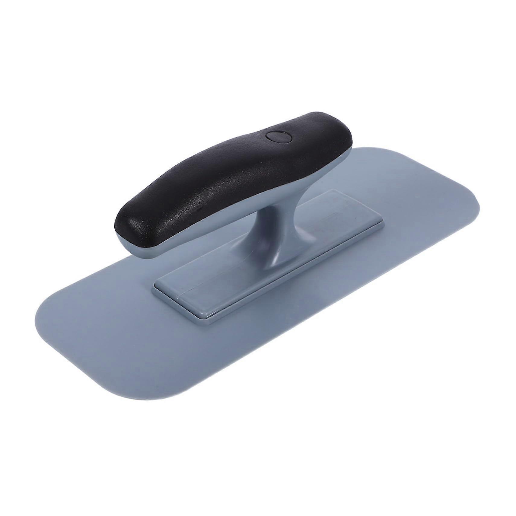 Plastic Trowel with Round Edge - Durable Spatula Tool for Plastering, Ergonomic Grip for Wall Smoothing, Versatile for Drywall