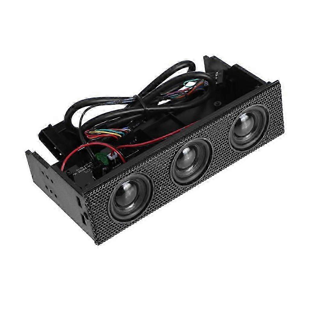 PC-Frontplatte Medien Armaturenbrett PC-Frontplattenlautsprecher Stereo-Surround-Computer