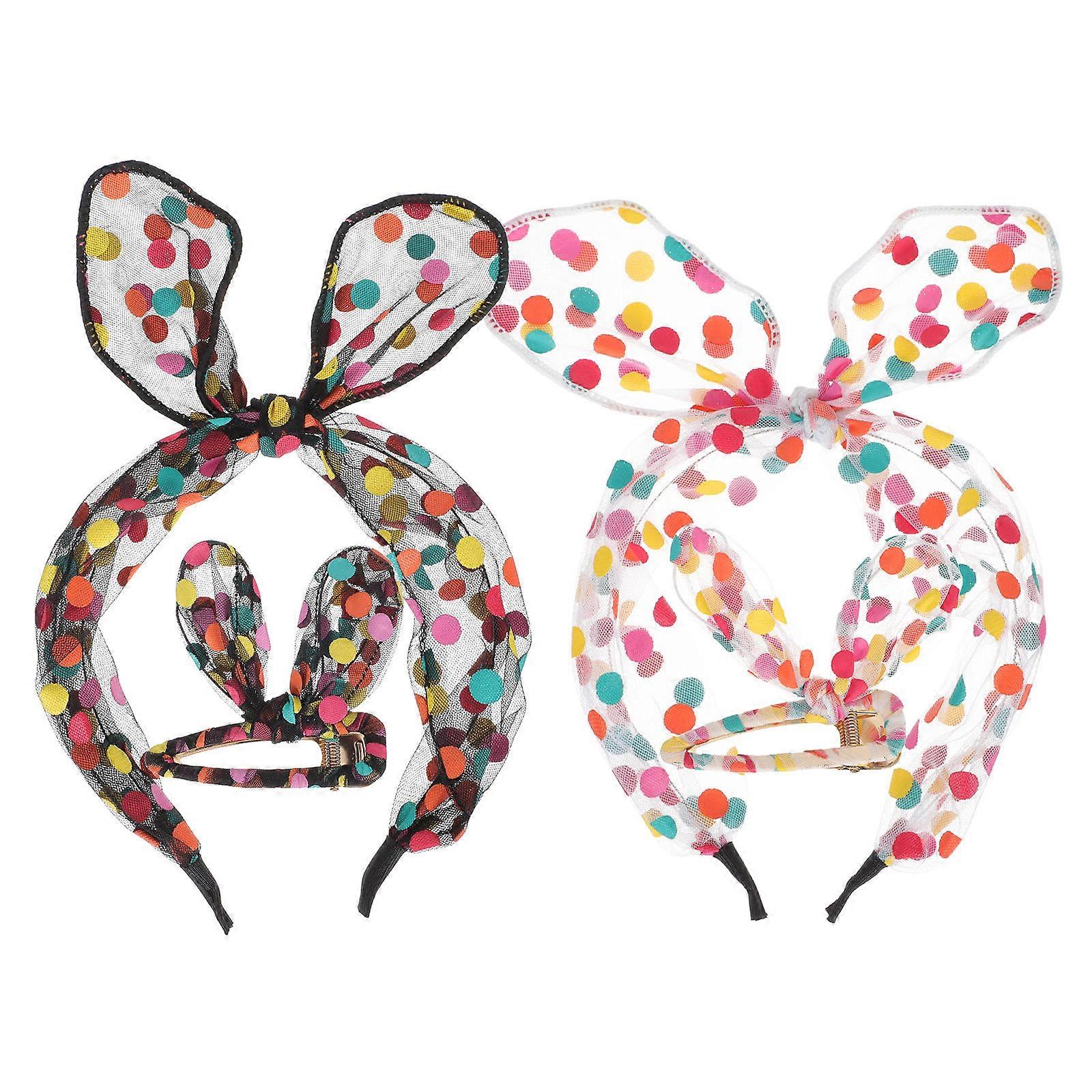 Charming Decorative Bunny Ears, Elegant Hair Ideal for Parties and Gatherings
