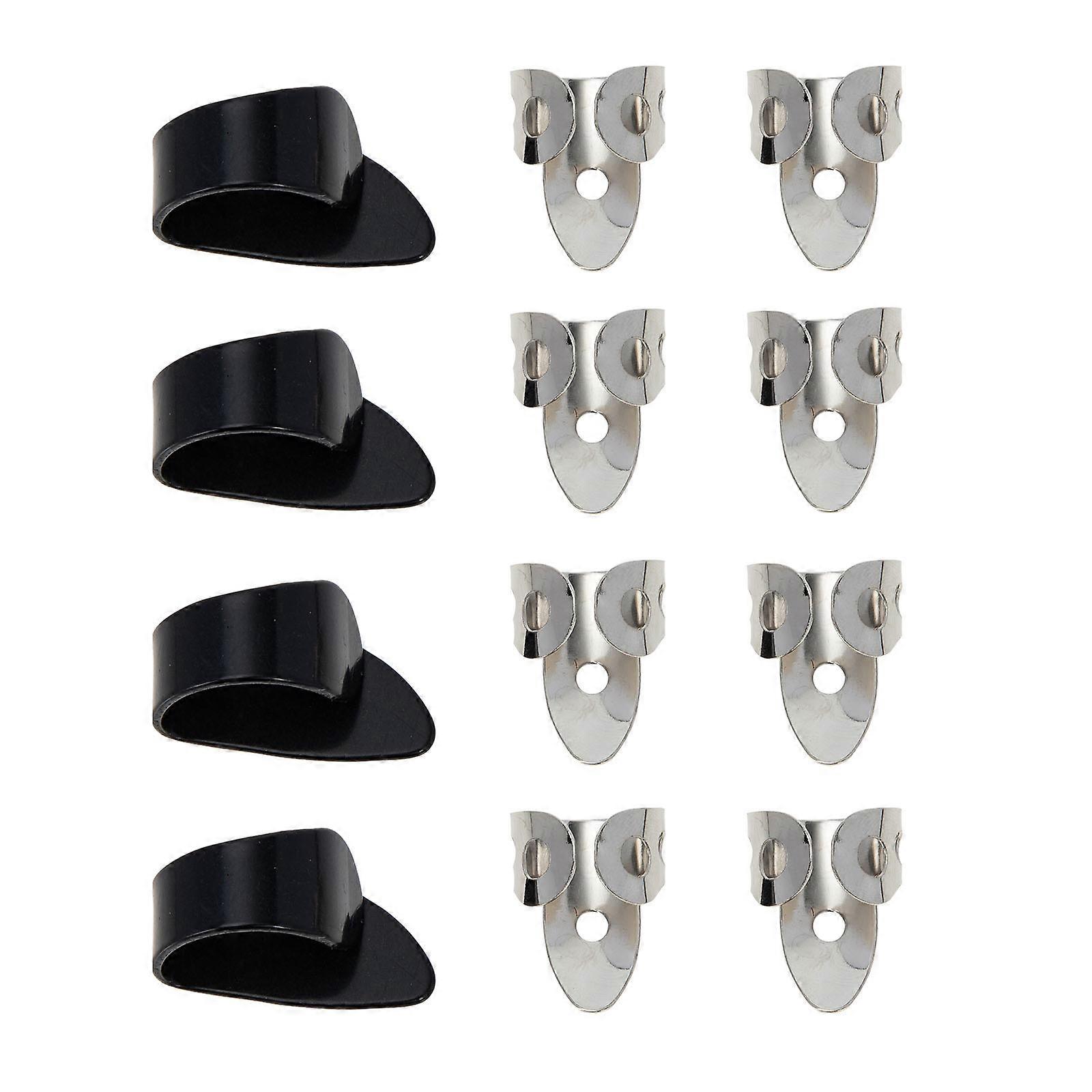 Adjustable Guitar Finger Protector For Practice Sessions 2.7x1.8cm Sound Enhancement 1 Set