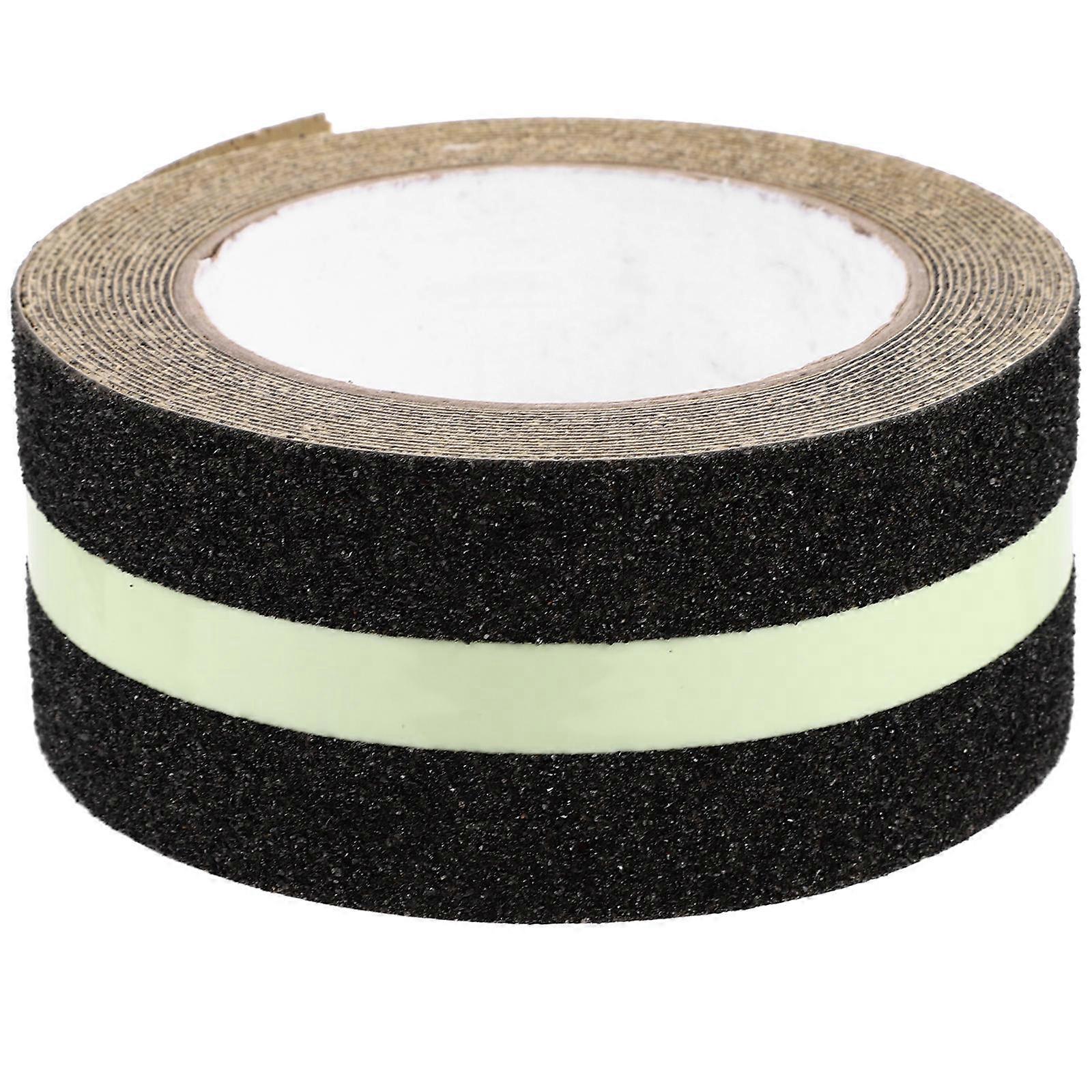 Glow In The Dark Tape 1Pcs 5M Caution Grip Tape For Gardens Stairs PET Material Enhances Safety And Visibility