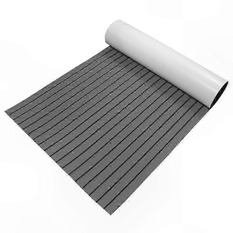 45cm x 240cm Self-Adhesive Foam Floor Mat for Boats, Yachts, and RVs | Synthetic Teak Deck Sheet for Marine Use