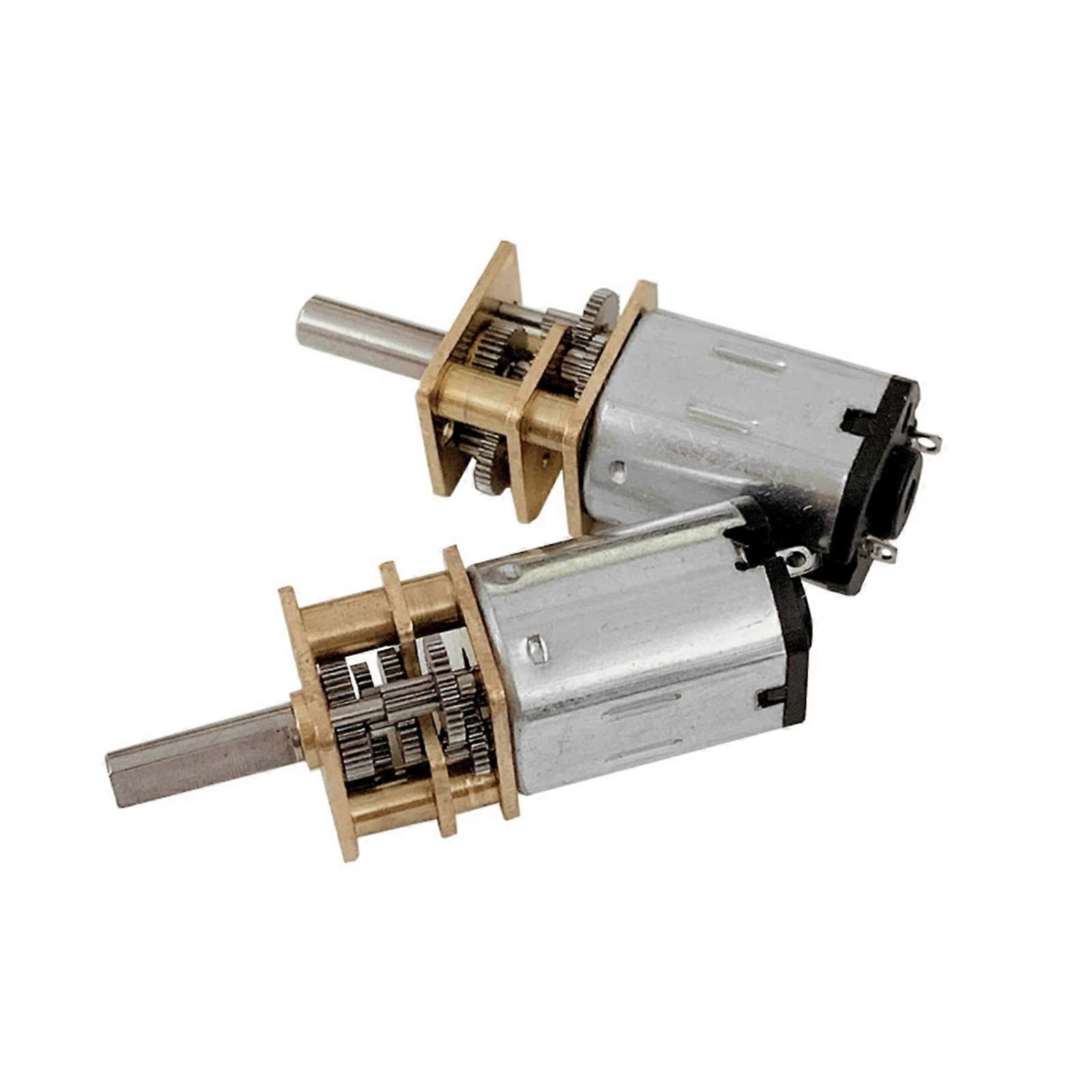 DC Motor GA12-N20 Micro Metal Geared Motor 3V 6V 12V 30RPM to 1000RPM Specifications for Robotics and DIY Projects