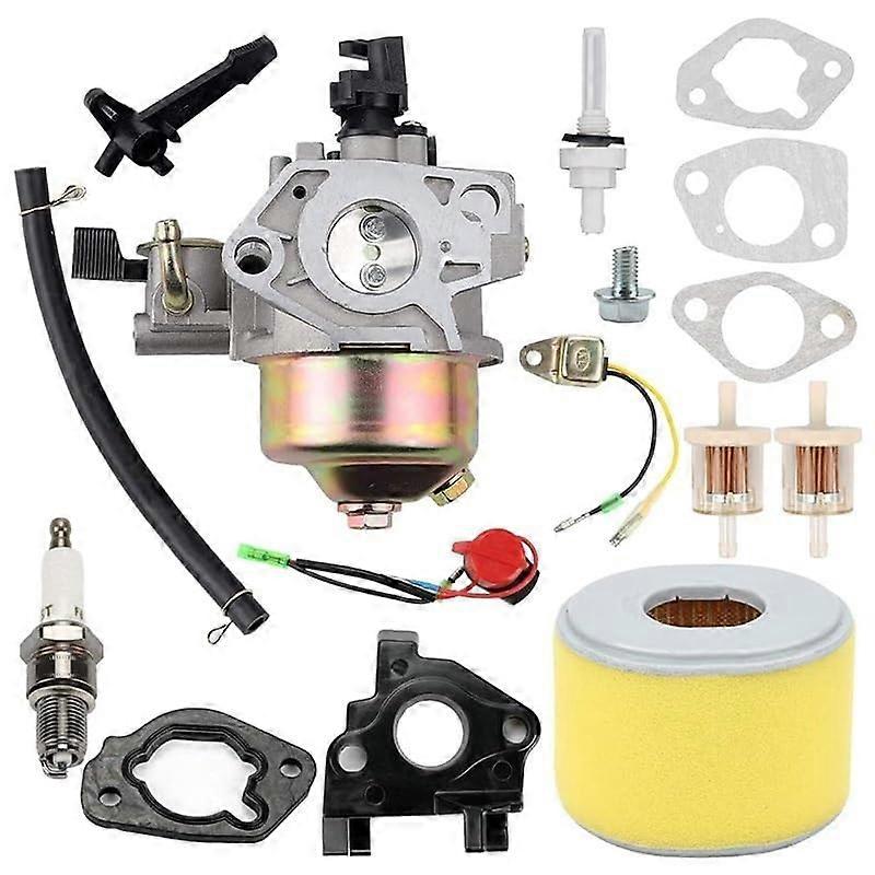 Carburetor Replacement Kit for Honda GX240 GX270 8HP 9HP Engines with Air Filter and Tune Up Parts