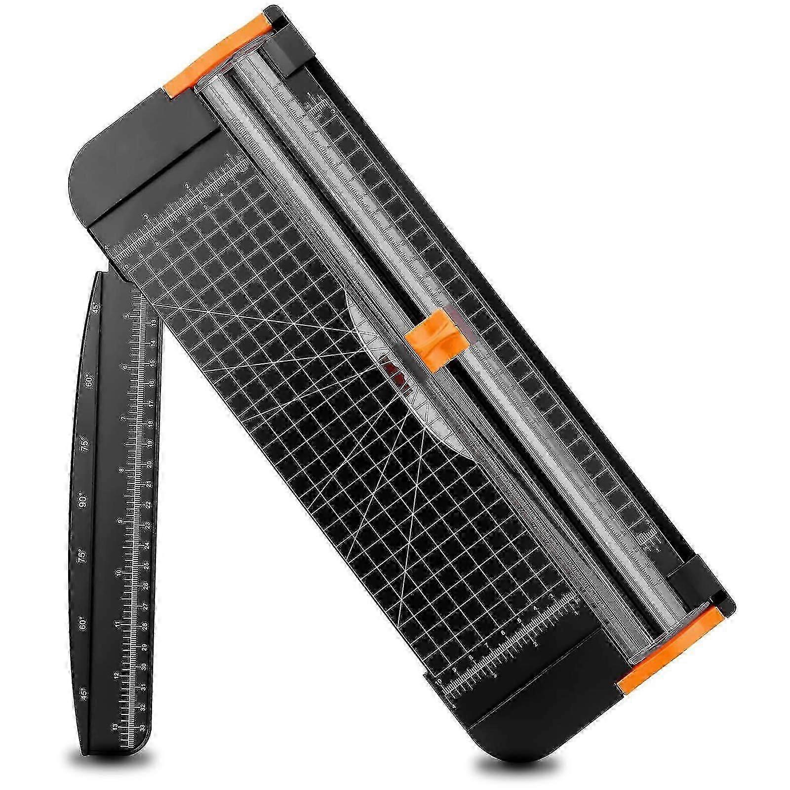 A4 Paper Trimmer with Safety Ruler - DIY Scrapbooking Tool for Coupons and Labels