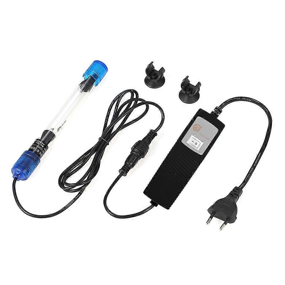 5W Submersible UV Light Sterilizer Sterilizing Lamp for Aquarium Fish Tank Pond Water Disinfection Treatment