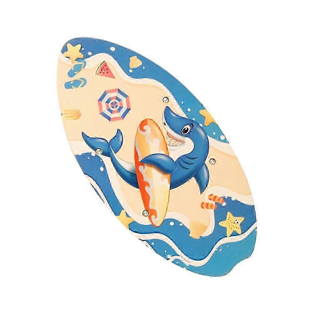 Planche d'équilibre en bois rose pour le jeu en intérieur et le développement de l'équilibre des enfants