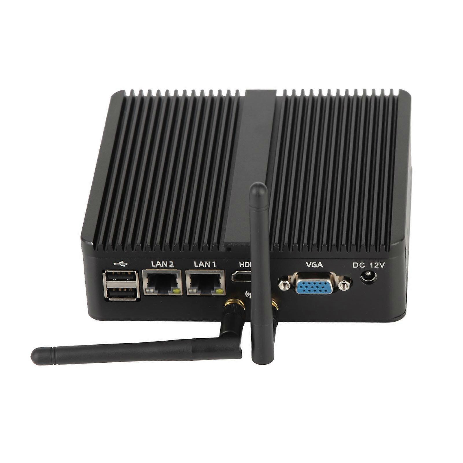 Mini PC J4125 8GB DDR4 512GB Lüfterlos Dual LAN 125x40x135mm