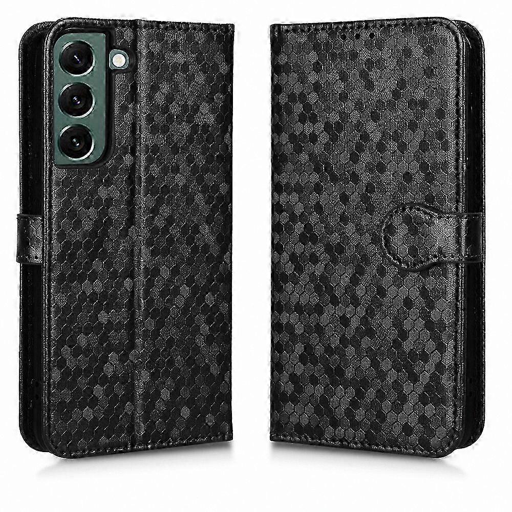 5G Smartphone Flip Case with Card Holder and Kickstand Magnetic Cover for Galaxy S21 5G