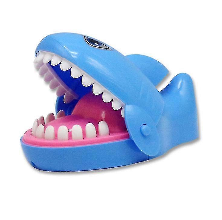 Blue Parent-child Game Toys, Children's Shark Relieve Pressure Toy,...