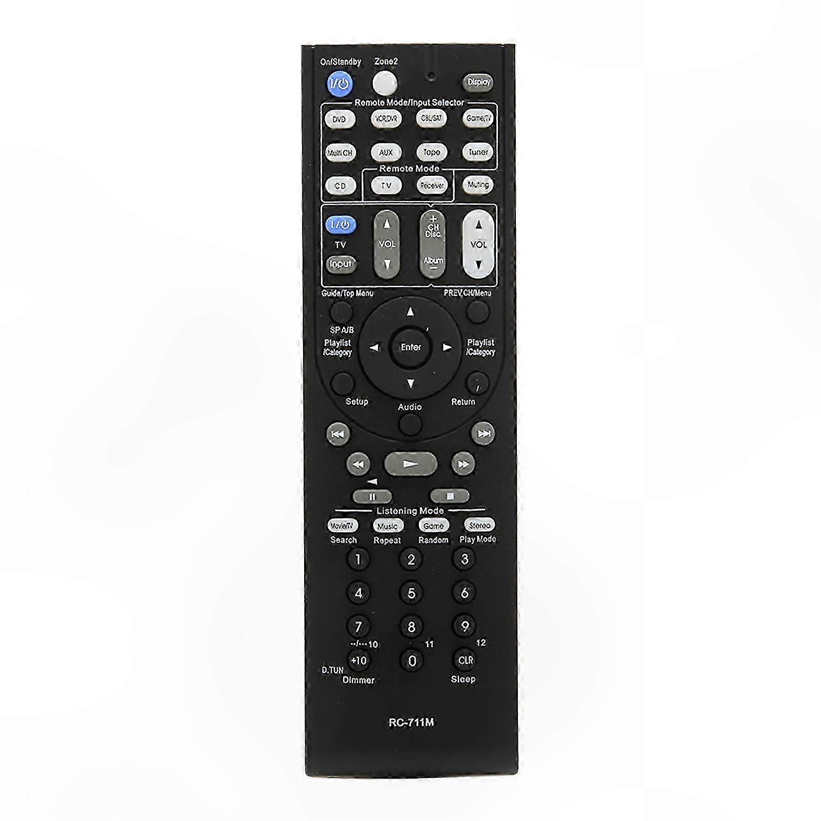 Universal Remote Control for AV Receiver BCHPAT 6300BC0 RC711M R C083302 DTR-Compatible Devices
