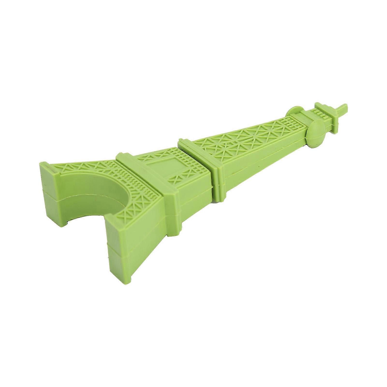 128GB Cartoon Tower Pattern USB Flash Drive Silica Gel Storage