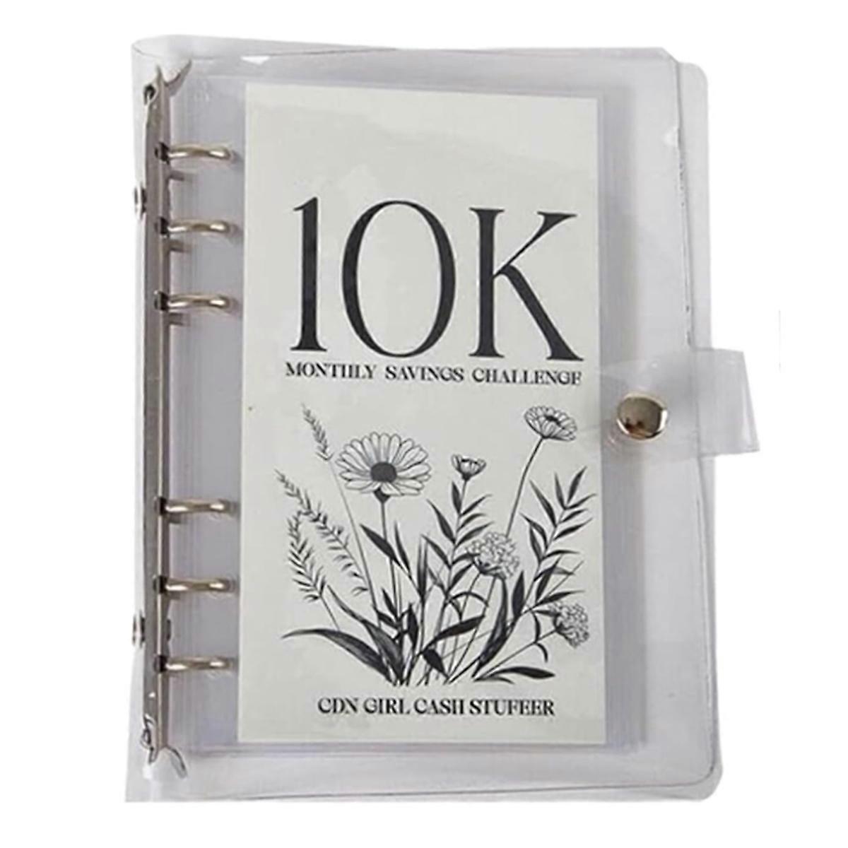 12-Month Envelopes Money Saving Challenge Binder, 12 Month Savings Challenge, Money Saving Binder 10K