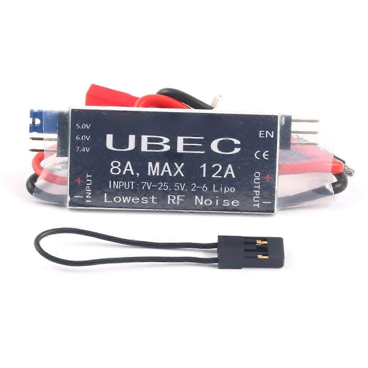 Výstup 8A UBEC 8A 2-6S Lipo Switch Mode UBEC pro RC vrtulník